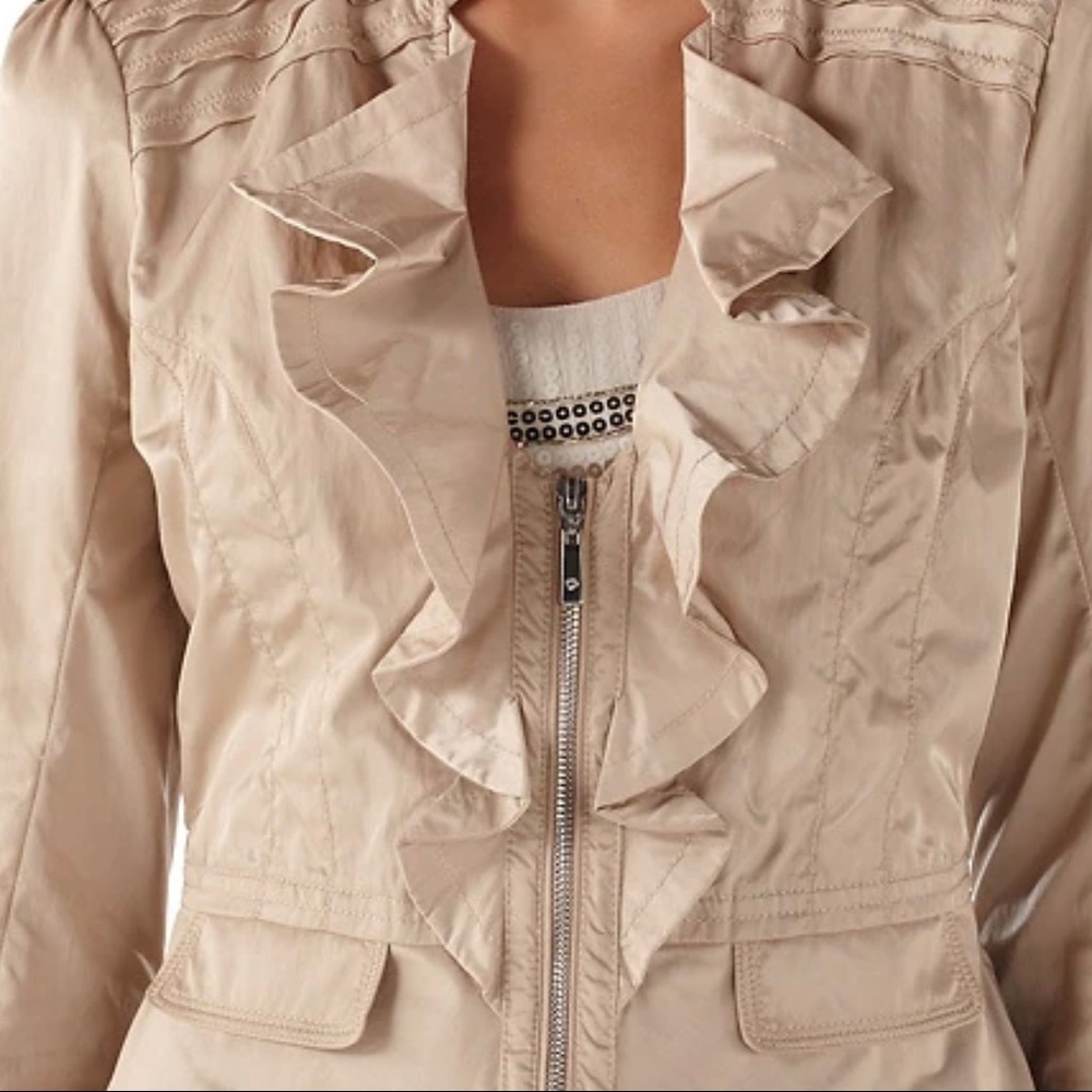 WHBM - Tiered Ruffle Jacket - Picture 3 of 11